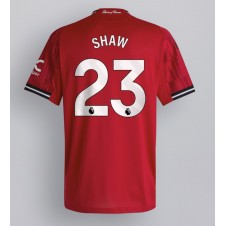 Manchester United Luke Shaw #23 Hjemmedrakt 2025-26 Kortermet